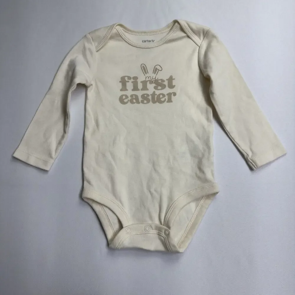 Carter's Long Sleeve Bodysuit Infant Size 12 Month 